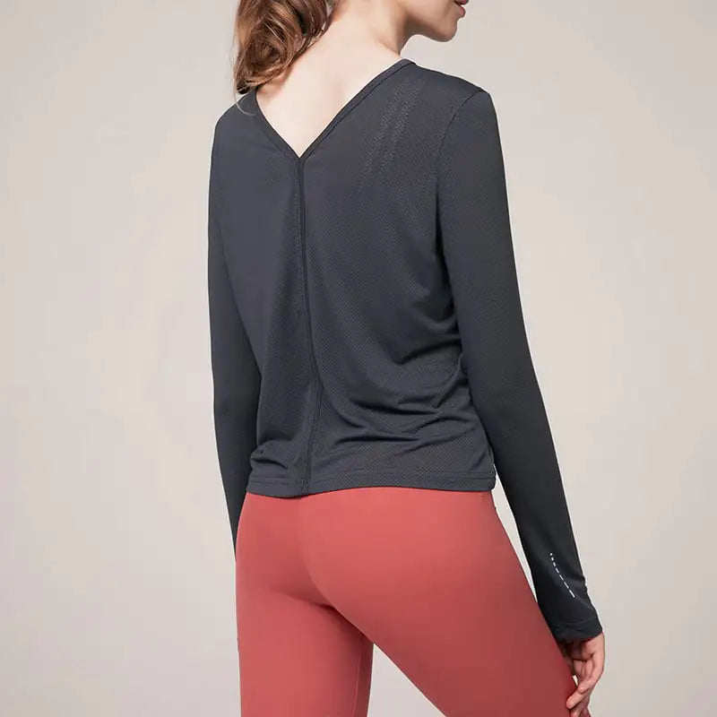 Women's Quick-Drying Loose Pullover Gym Top