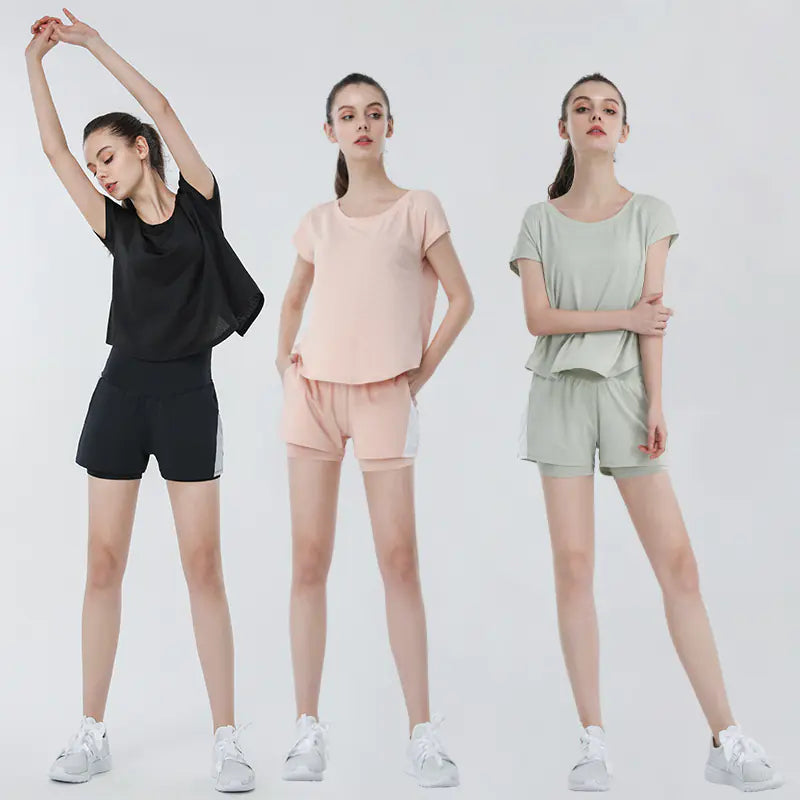 Women's Yoga Fitness Set for Gym and Running